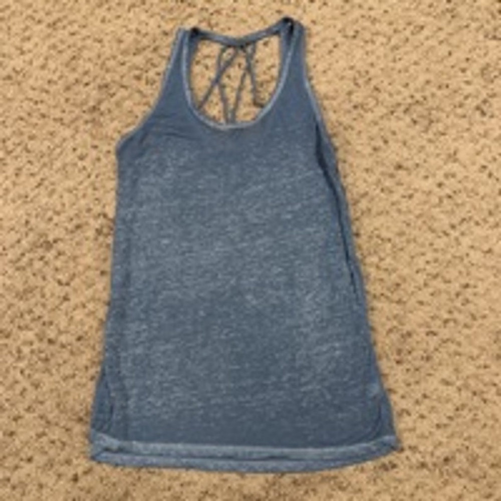 Women's Gaiam Tank Top Size M Blue
